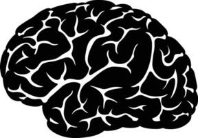 Brain idea symbol icon vector image. Illustration of the creative intelligence think design image. EPS 10