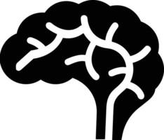 Brain idea symbol icon vector image. Illustration of the creative intelligence think design image. EPS 10