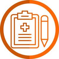 Medical Record  Vector Icon Design