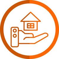 Mortgage Vector Icon Design