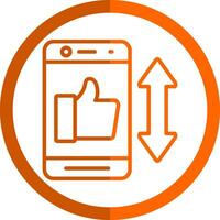 Scrolling  Vector Icon Design