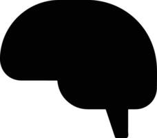 Brain idea symbol icon vector image. Illustration of the creative intelligence think design image. EPS 10