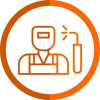 Welder  Vector Icon Design