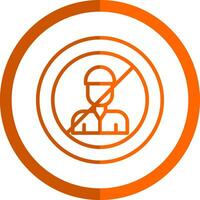 No Child Labor  Vector Icon Design