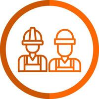 Workers  Vector Icon Design