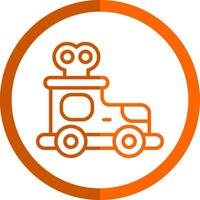 Car Toy  Vector Icon Design