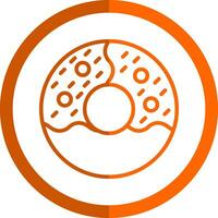 Doughnut Vector Icon Design