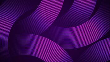 Dark violet simple abstract background with lines in a curved style geometric style as the main element. vector