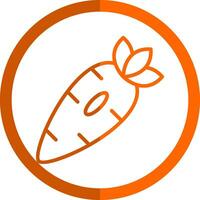 Carrot Vector Icon Design