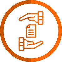 Commitment Vector Icon Design