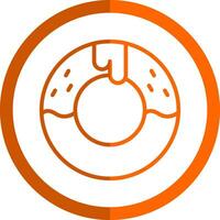 Doughnut Vector Icon Design