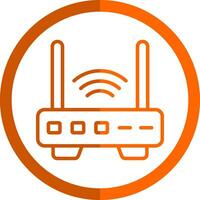 Router  Vector Icon Design