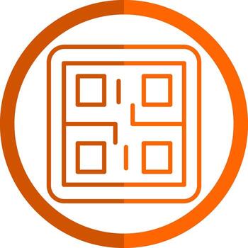 Qr Code  Vector Icon Design