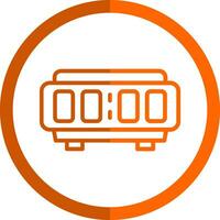 Digital Alarm Clock  Vector Icon Design