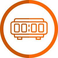 Digital Alarm Clock  Vector Icon Design