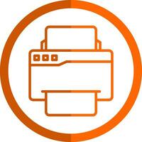 Printer  Vector Icon Design