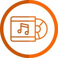 Cd Player  Vector Icon Design