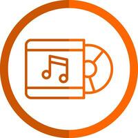 Cd Player  Vector Icon Design