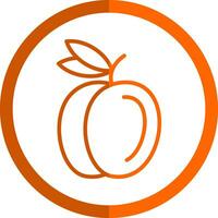 Peach Vector Icon Design