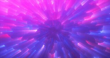 Abstract purple energy magical bright glowing spiral swirl tunnel background photo