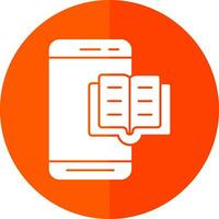 Reading Book  Vector Icon Design