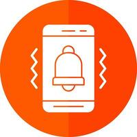 Mobile Vibrate  Vector Icon Design