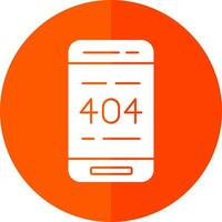 404 Error  Vector Icon Design