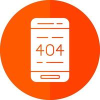 404 Error  Vector Icon Design