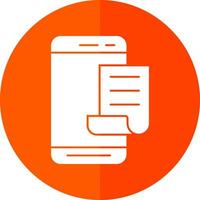 Mobile File  Vector Icon Design