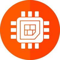 Processor  Vector Icon Design