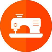 de coser máquina vector icono diseño