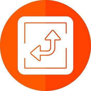 Split Vector Icon Design