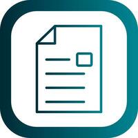 Document Vector Icon Design