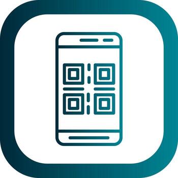 Qr Code  Vector Icon Design