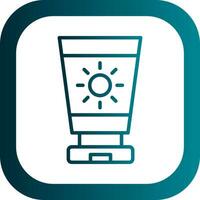 Sunblock  Vector Icon Design