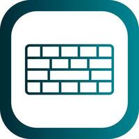 Brickwall  Vector Icon Design