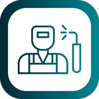 Welder  Vector Icon Design