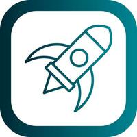 Rocket  Vector Icon Design