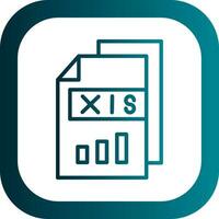 Xls  Vector Icon Design