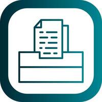 Inbox  Vector Icon Design
