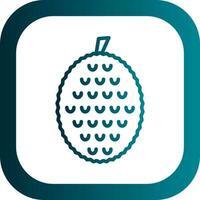 Durian Vector Icon Design