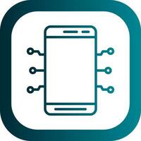 Mobile Technology  Vector Icon Design
