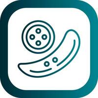 Cucumber Vector Icon Design