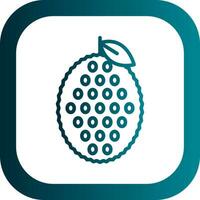 Jackfruit Vector Icon Design