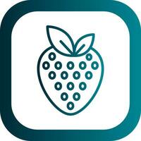 Strawberry Vector Icon Design