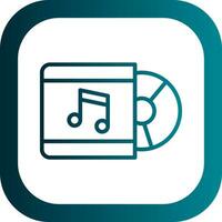 Cd Player  Vector Icon Design