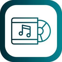 Cd Player  Vector Icon Design