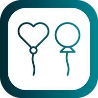 Balloons  Vector Icon Design