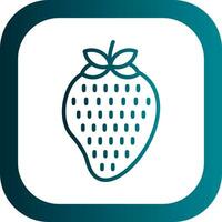 Strawberry Vector Icon Design