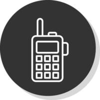 Walkie Talkie  Vector Icon Design